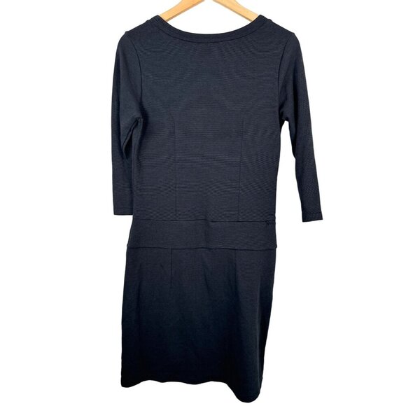 Toad & Co Nixi dress Charcoal Athleisure minimalist sz M - Picture 4 of 10